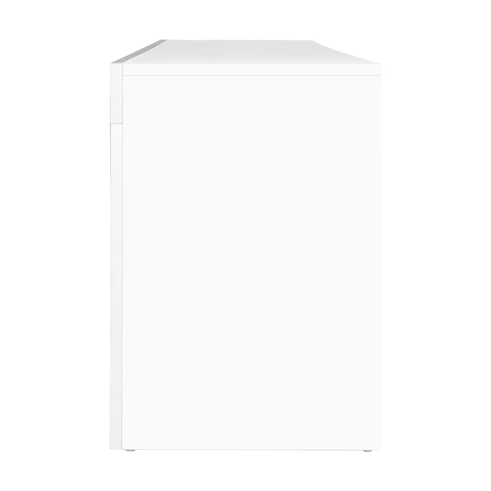 Artiss Entertainment Unit TV Cabinet LED 180cm White Bobi - Image 5
