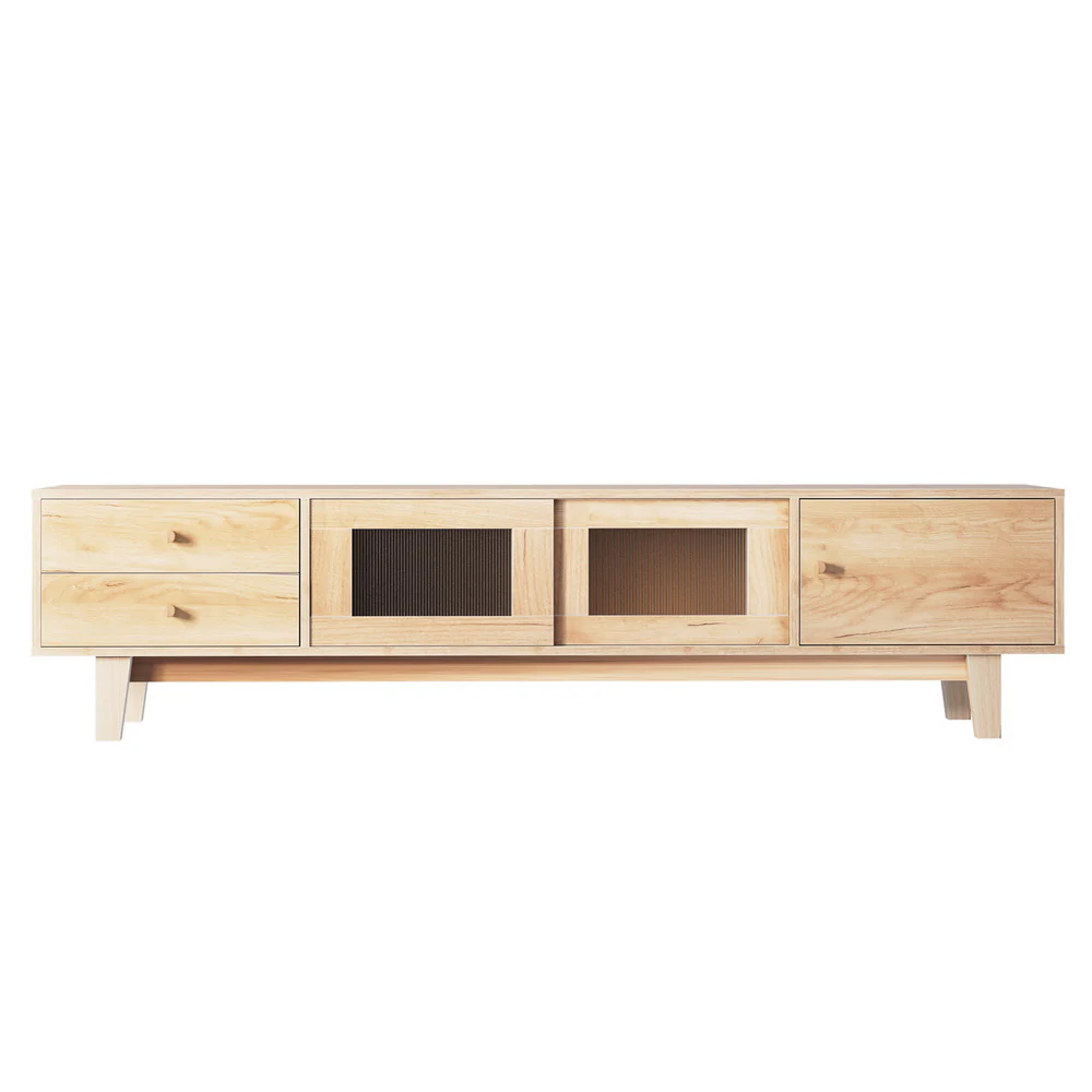 Artiss TV Cabinet Entertainment Unit Stand Storage Drawer 180CM - Image 4