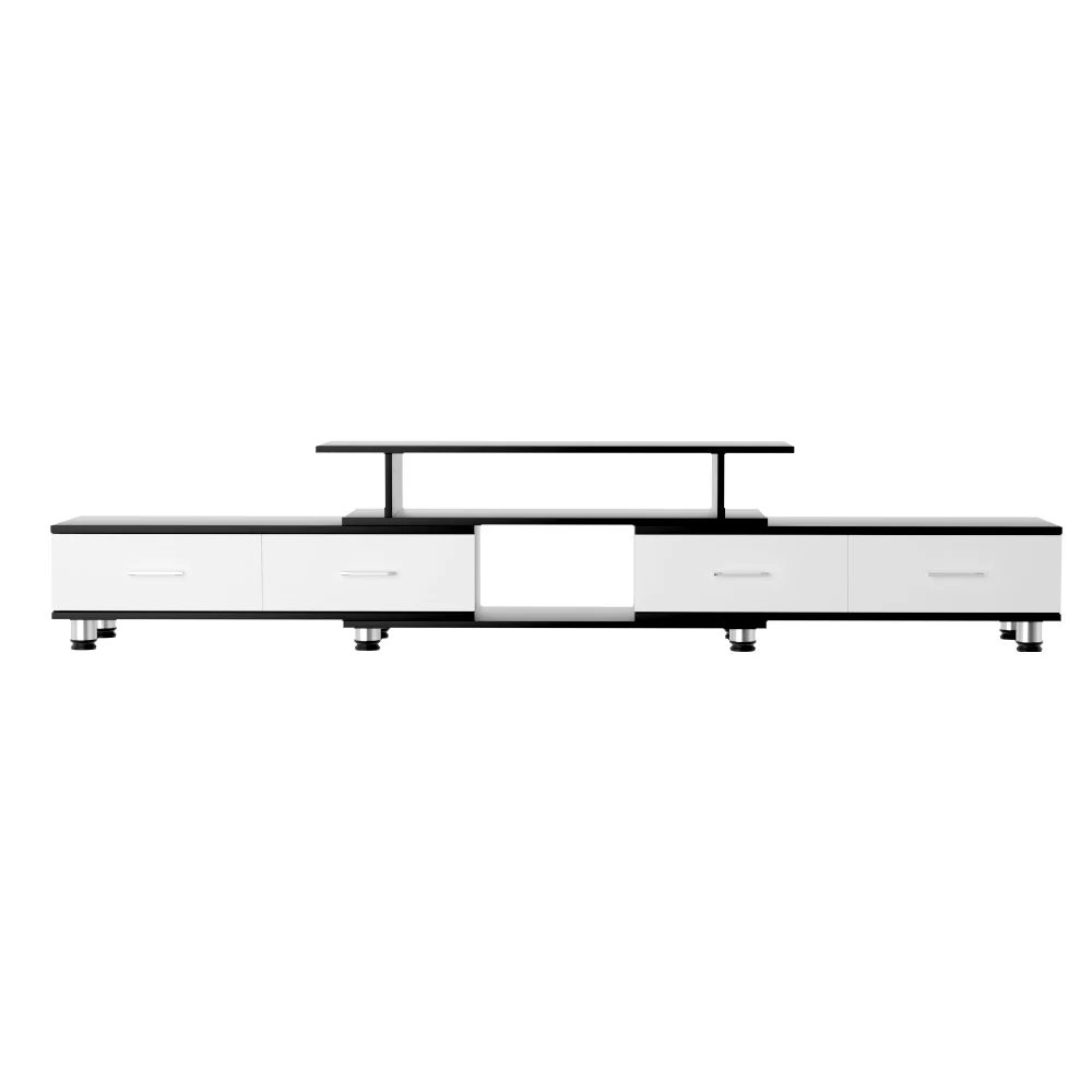 Artiss TV Cabinet Entertainment Unit Extendable 160CM To 220CM - Image 4