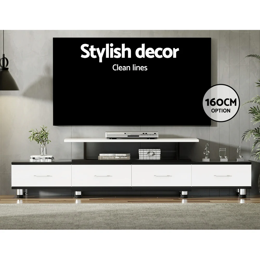 Artiss TV Cabinet Entertainment Unit Extendable 160CM To 220CM - Image 5