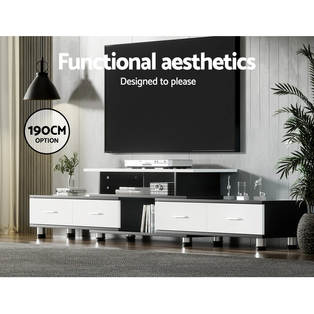 Artiss TV Cabinet Entertainment Unit Extendable 160CM To 220CM - Image 6