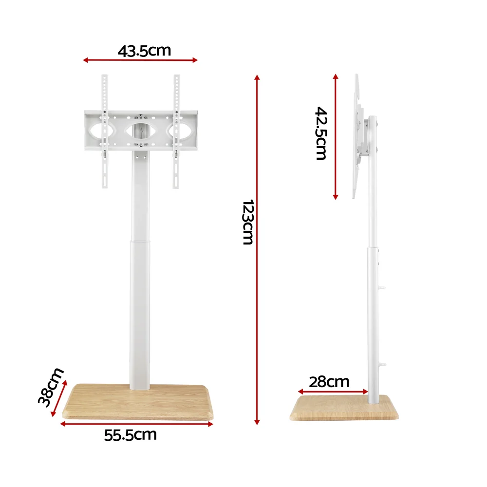 artiss-tv-stand-24-55-swivel-height-adjustable-floor-mount-for-tvs - Image 3