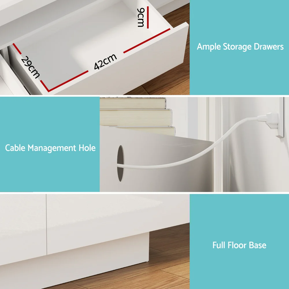 artiss-tv-unit-entertainment-unit-storage-drawer-rgb-led-180cm-white - Image 7