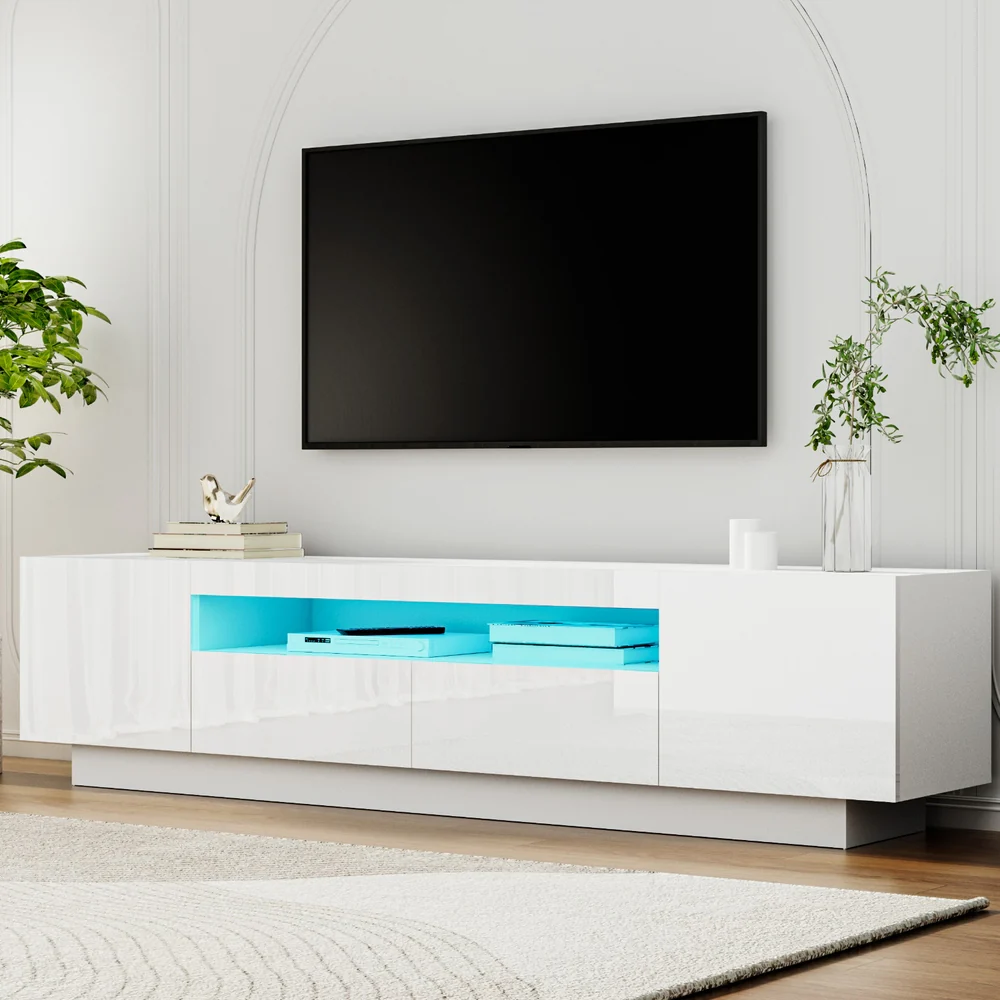 artiss-tv-unit-entertainment-unit-storage-drawer-rgb-led-180cm-white - Image 8