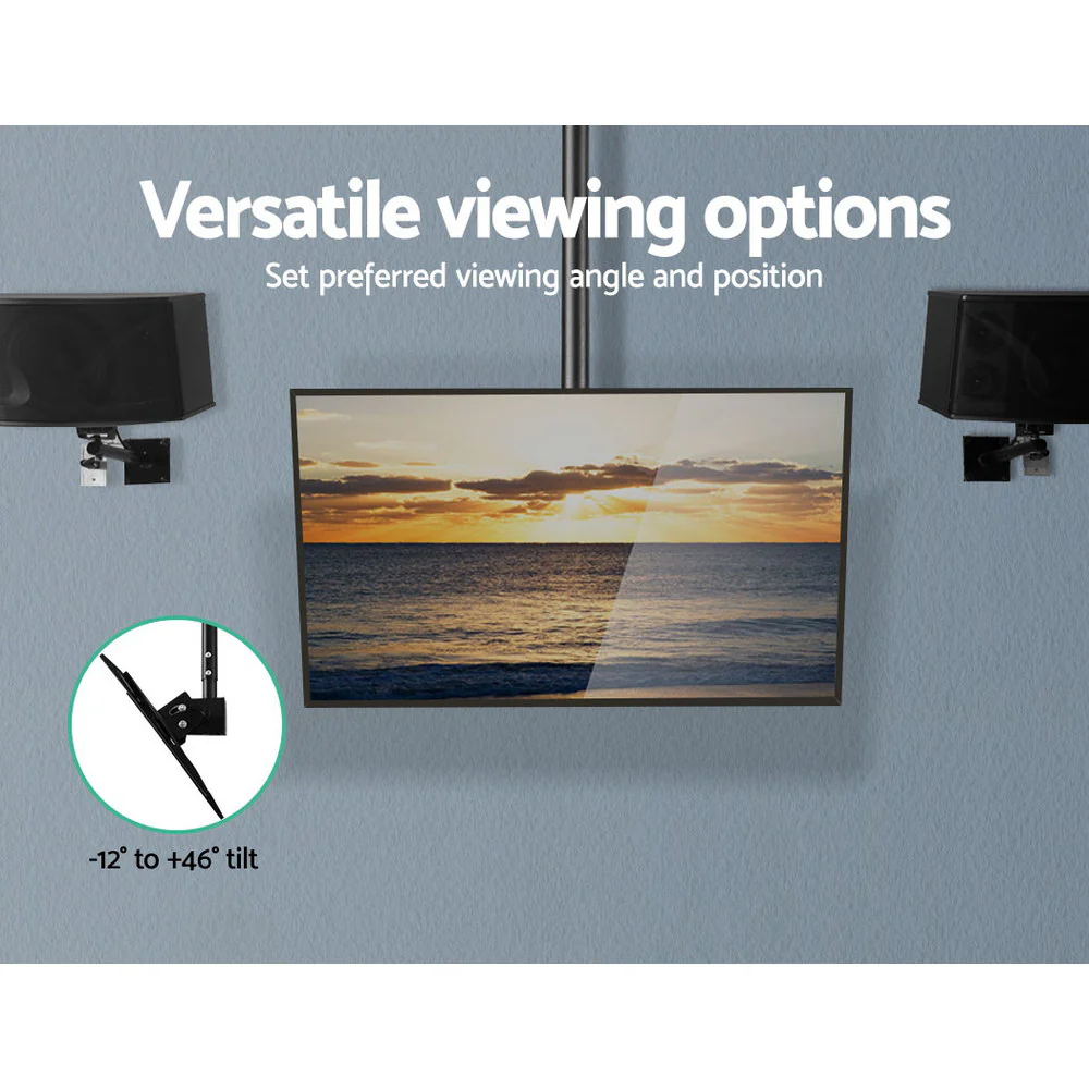 Artiss TV Wall Mount Bracket for 32-75 LED LCD TVs Full Motion Ceiling Mounted - Image 4