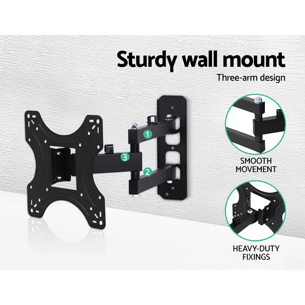 Artiss TV Wall Mount Bracket for 17-42 LED LCD TVs Full Motion Strong Arms - Image 5