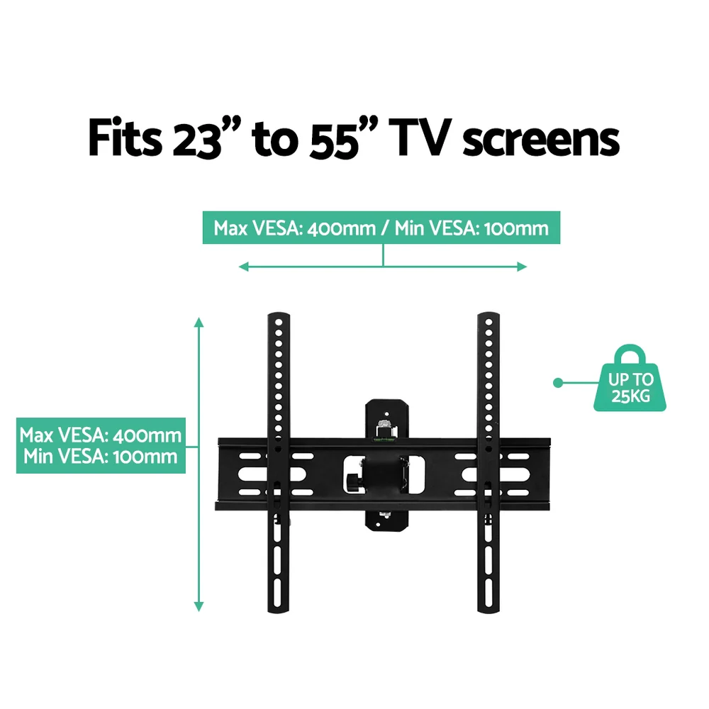Artiss TV Wall Mount Bracket for 23-55 LED LCD TVs Full Motion Strong Arms - Image 4