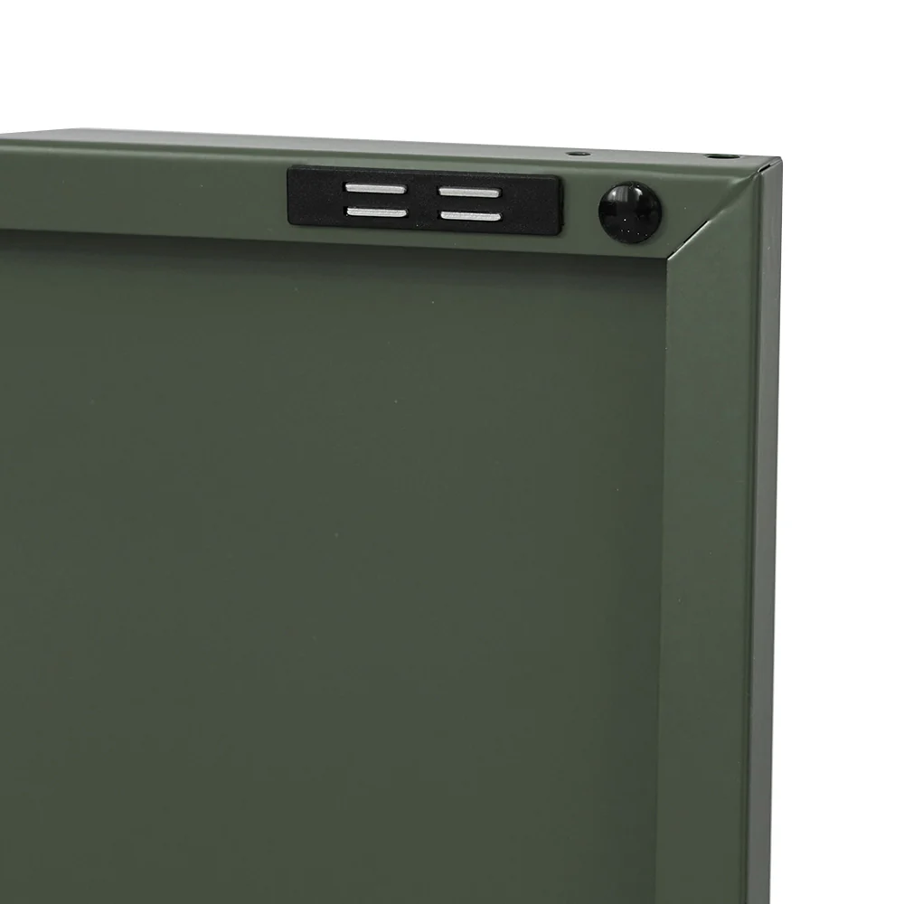 ArtissIn Buffet Sideboard Metal Cabinet - BASE Green - Image 5