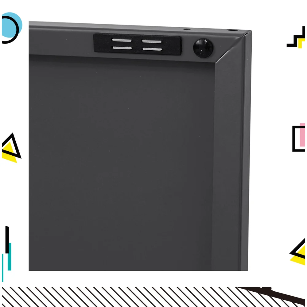 ArtissIn Buffet Sideboard Metal Cabinet - BASE Charcoal - Image 5