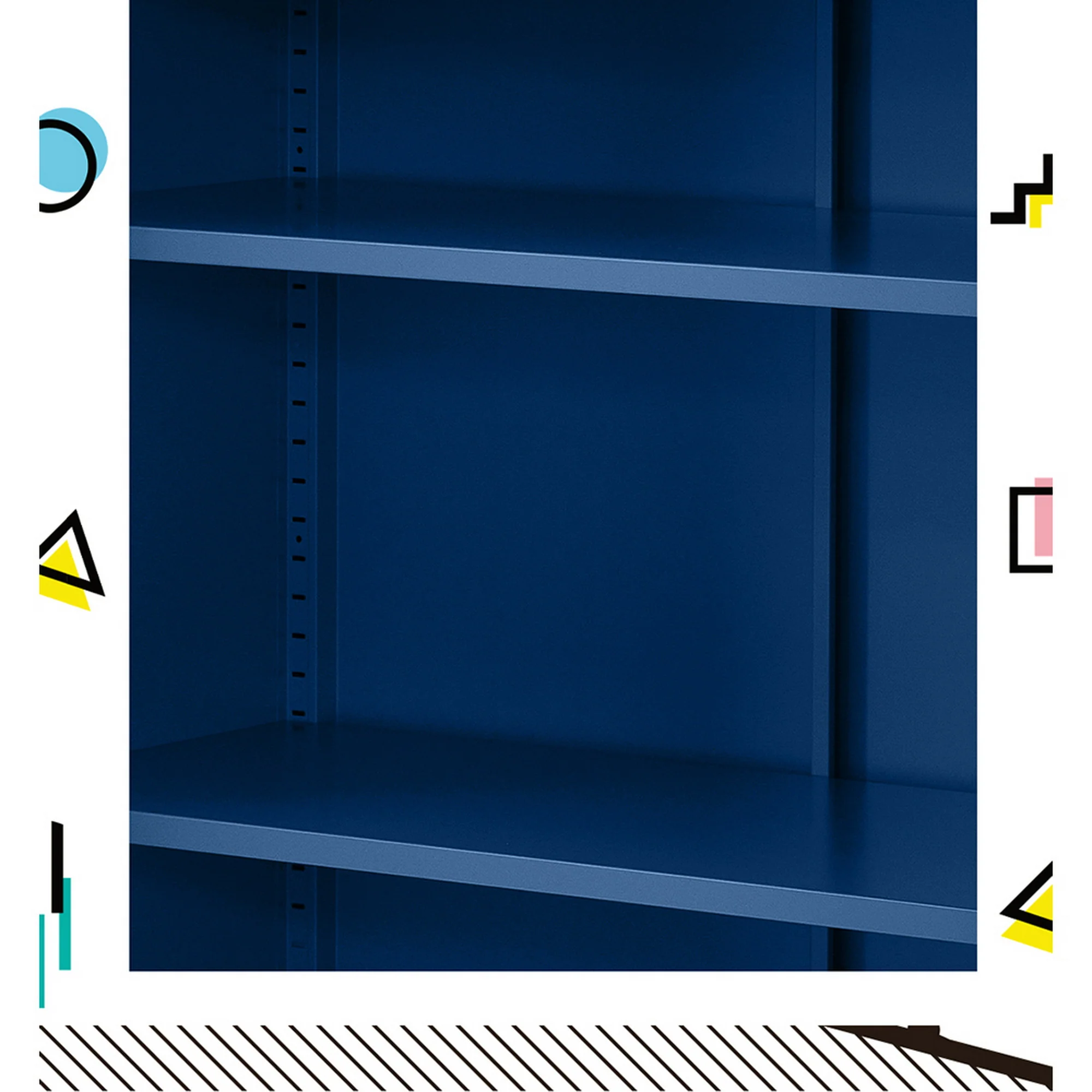 ArtissIn Buffet Sideboard Metal Cabinet - SWEETHEART Blue - Image 6