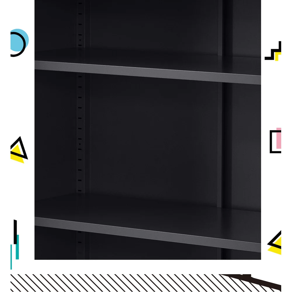 ArtissIn Buffet Sideboard Metal Cabinet - SWEETHEART Charcoal - Image 7