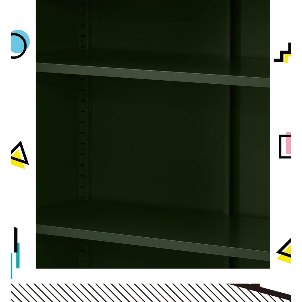 ArtissIn Buffet Sideboard Metal Cabinet - SWEETHEART Green - Image 5
