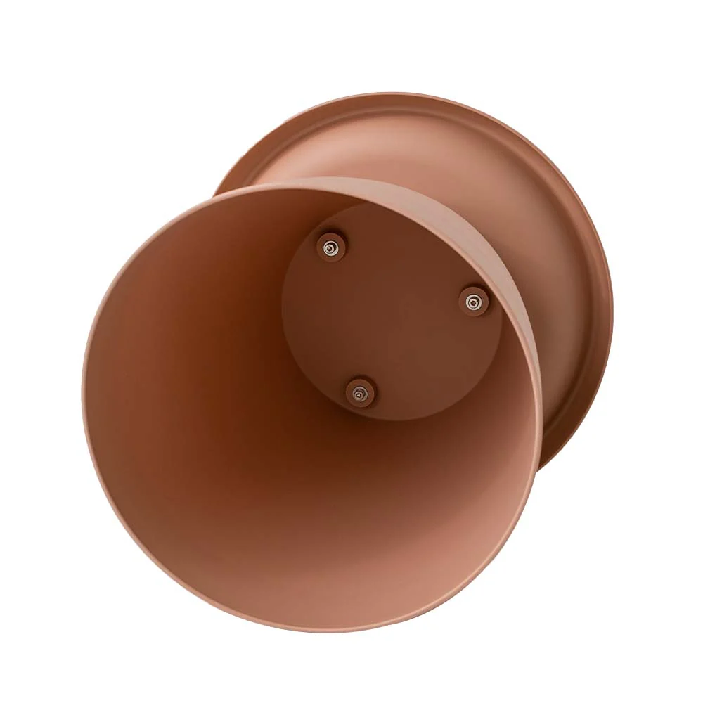 ArtissIn Coffee Table Round 52CM Plastic Pink - Image 4