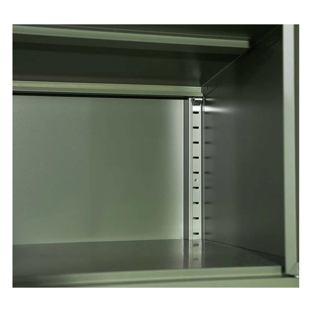 ArtissIn Buffet Sideboard Metal Cabinet - DOUBLE Green - Image 4