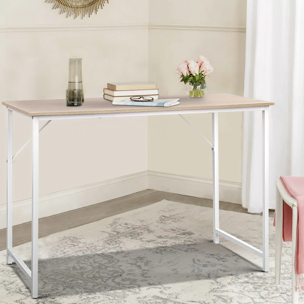 Artiss Computer Desk Oak 100CM - Image 2