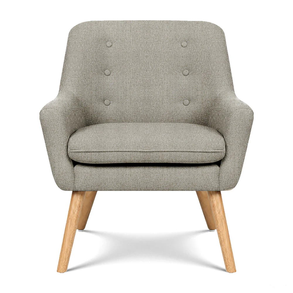 Artiss Anne Armchair - Beige - Image 3