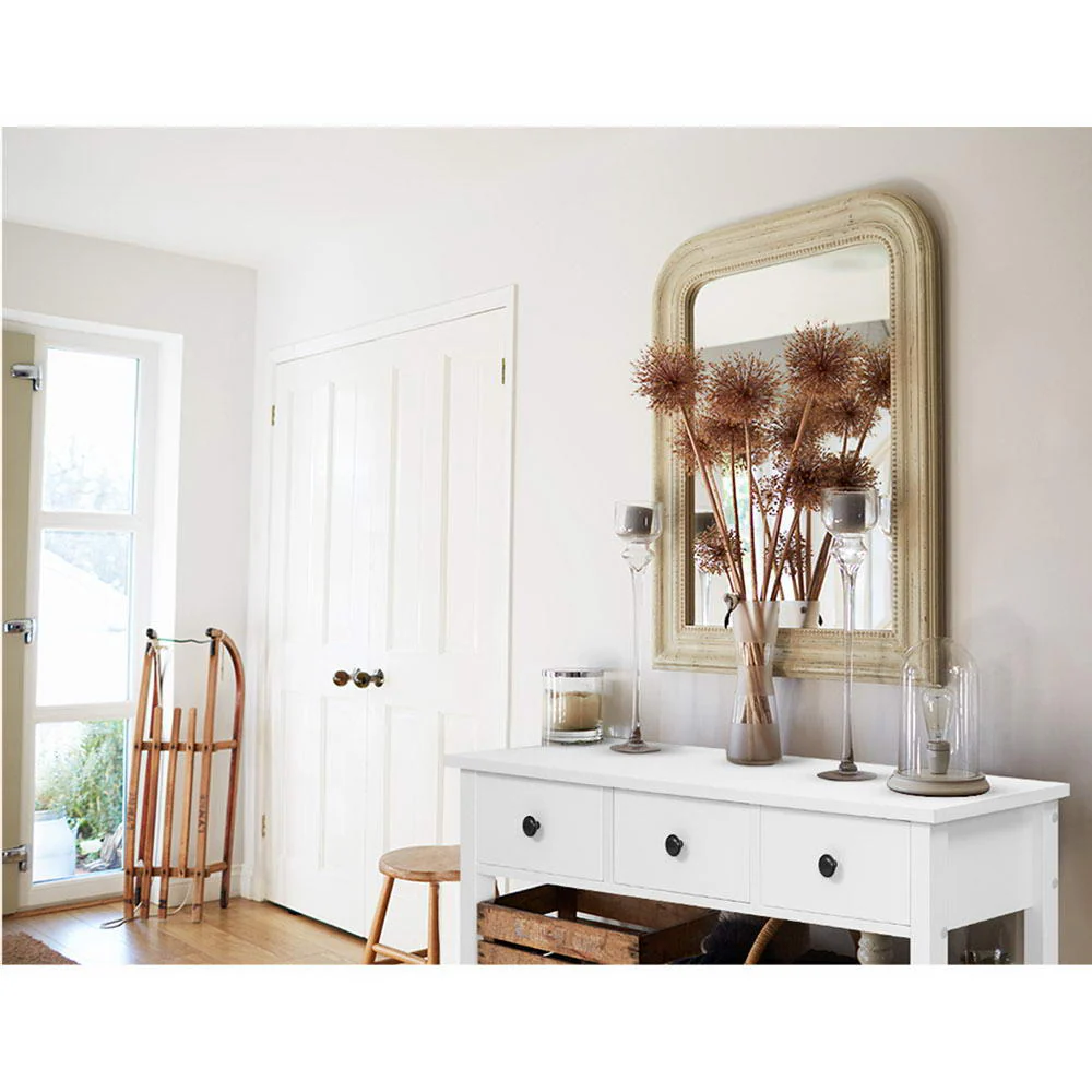 Artiss Console Table 3 Drawers 100CM White Chole - Image 7