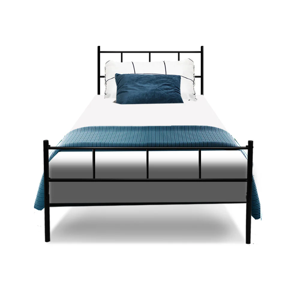Artiss Bed Frame Single Metal Bed Frames SOL - Image 3