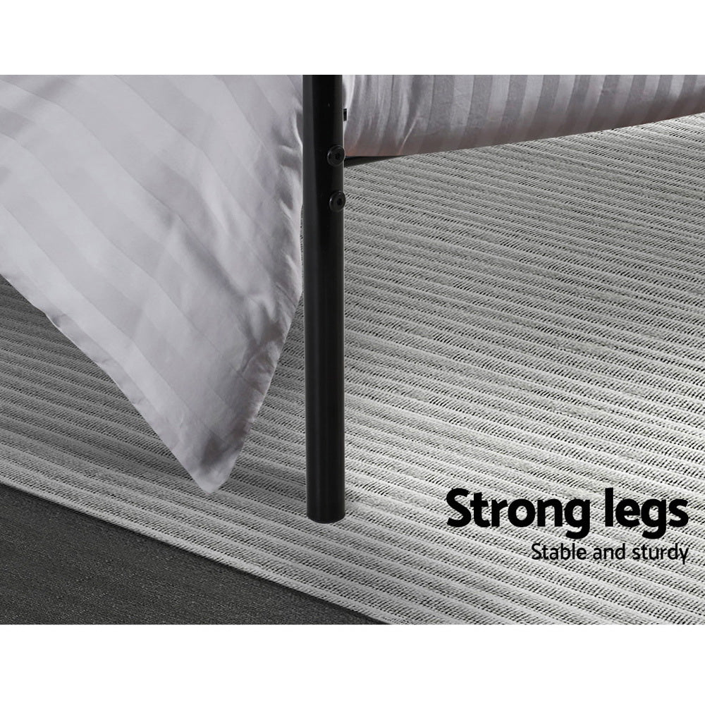 Artiss Bed Frame Single Metal Bed Frames SOL - Image 7