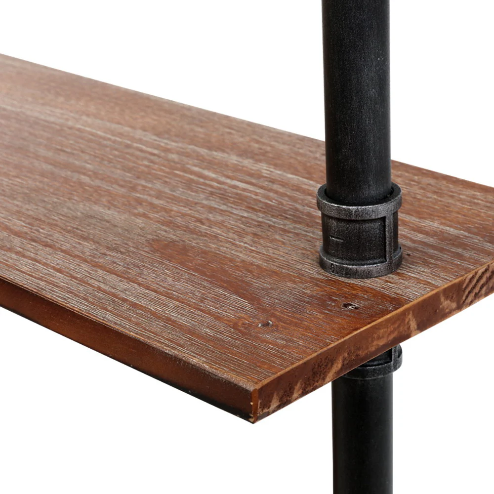 Artiss Floating DIY Pipe Shelf 3 Tiers - IONA - Image 3