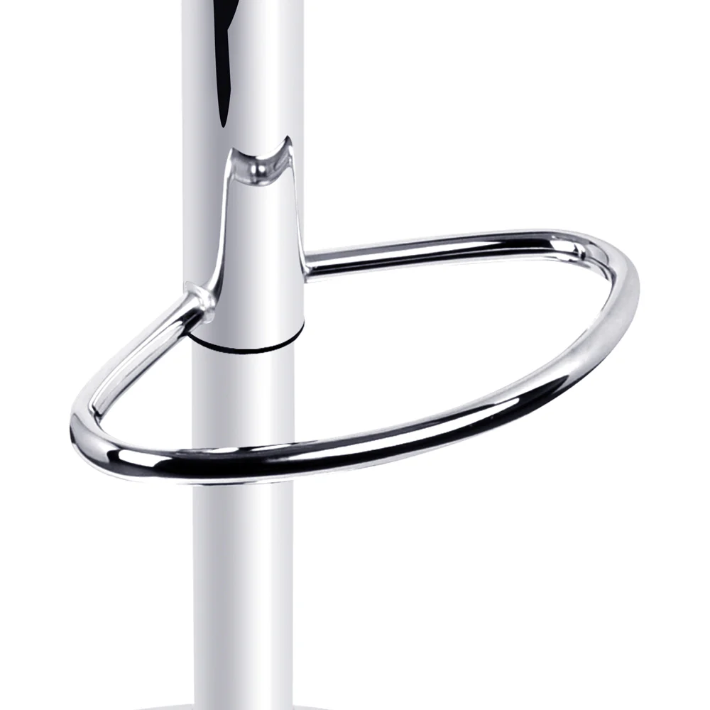 Artiss 2x Bar Stools Fabric Gas Lift Grey - Image 7