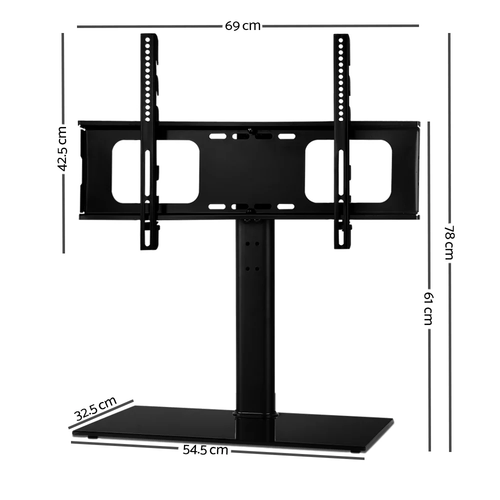 Artiss TV Stand Mount Bracket for 32-70 LED LCD Swivel Tabletop Desktop Plasma - Image 3